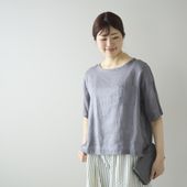 DAYS/ポケット付リネンプルオーバー